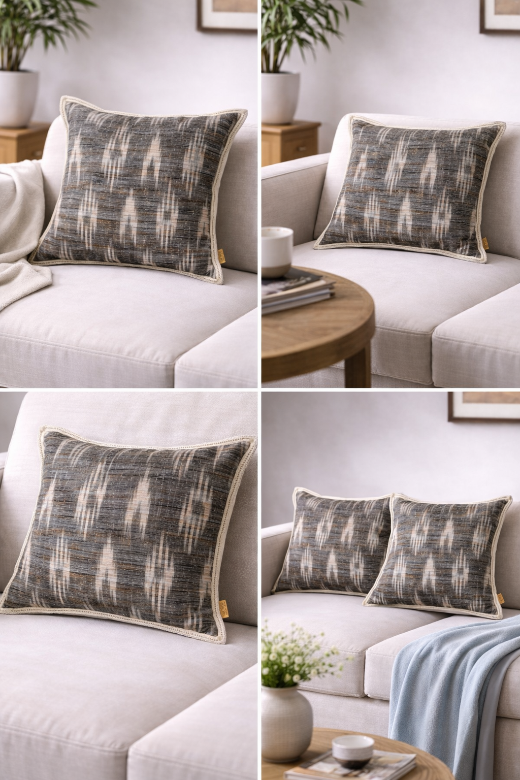 Conifer Ikat Cushion