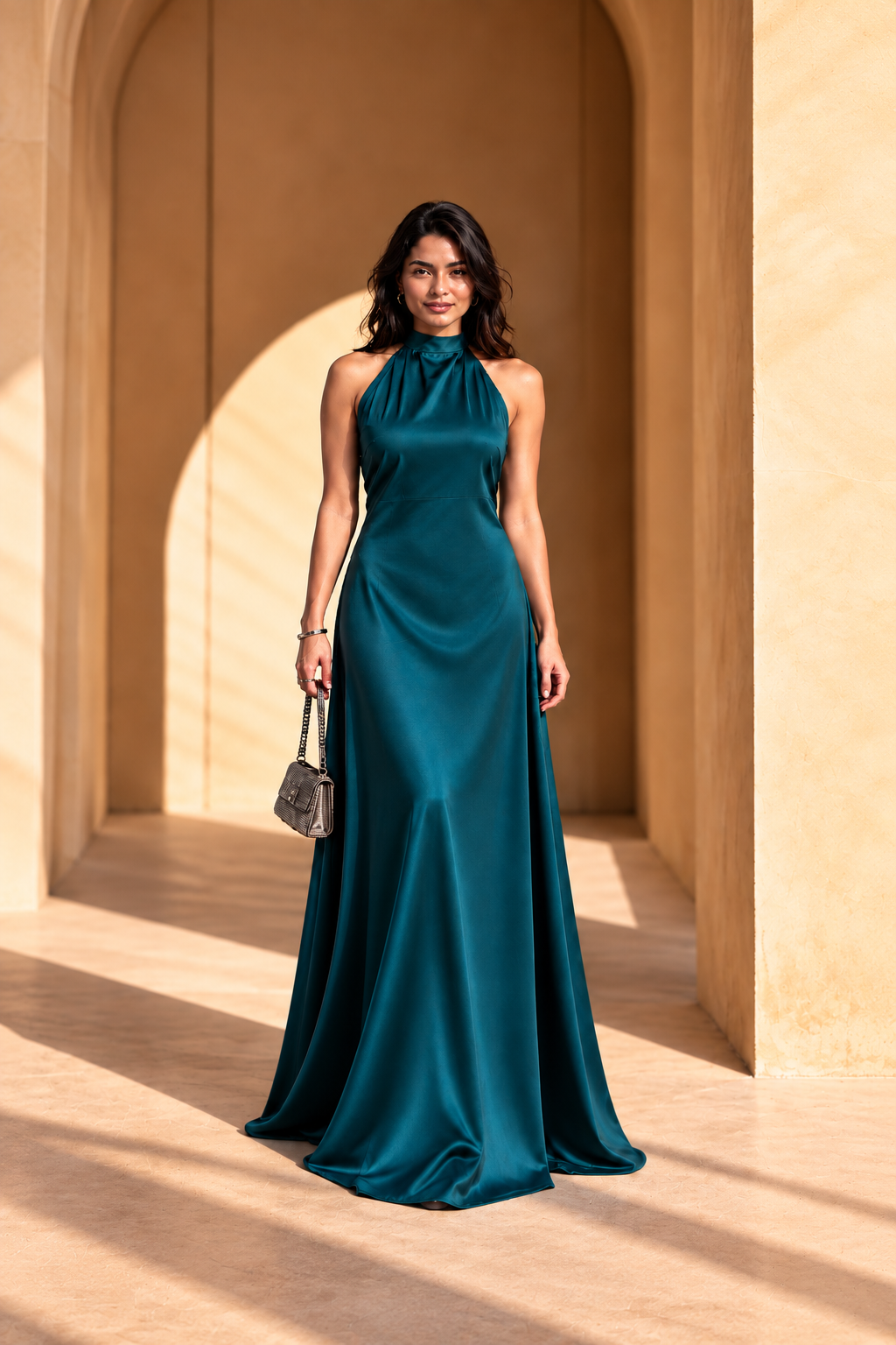Teal Grace Dress