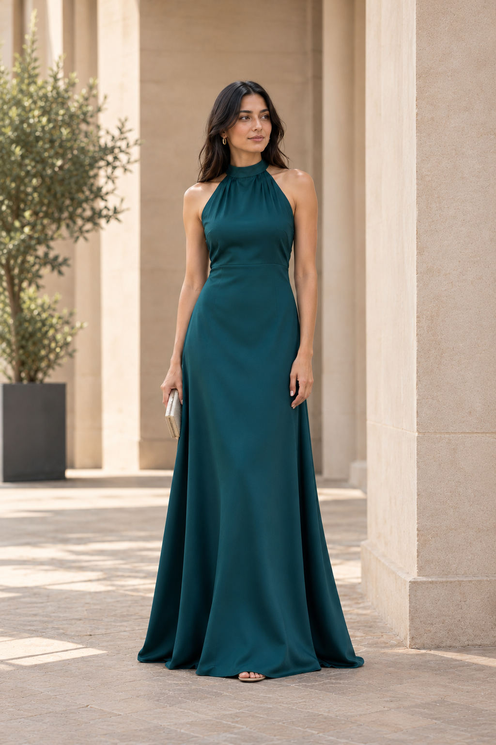 Teal Grace Dress