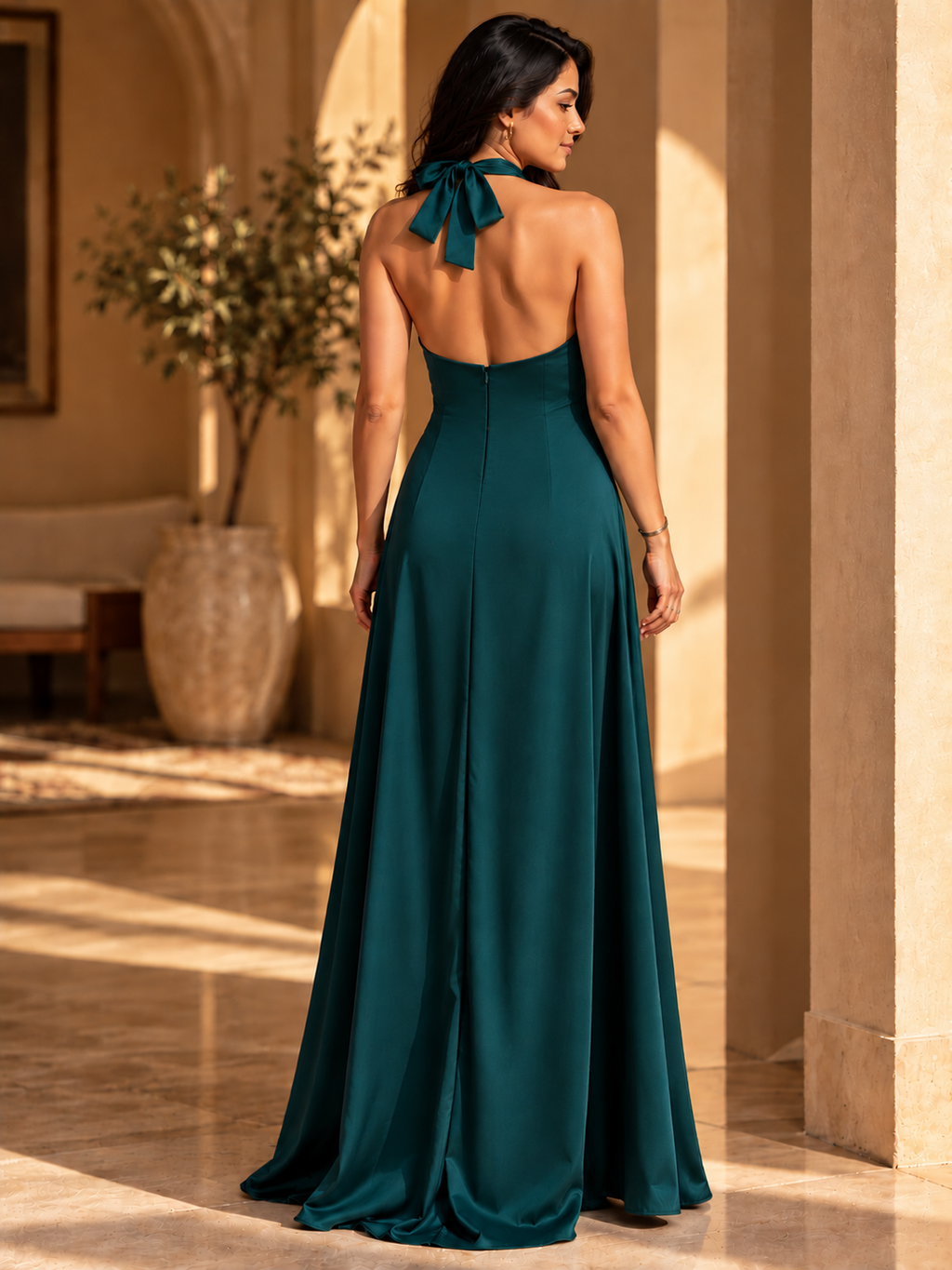 Teal Grace Dress