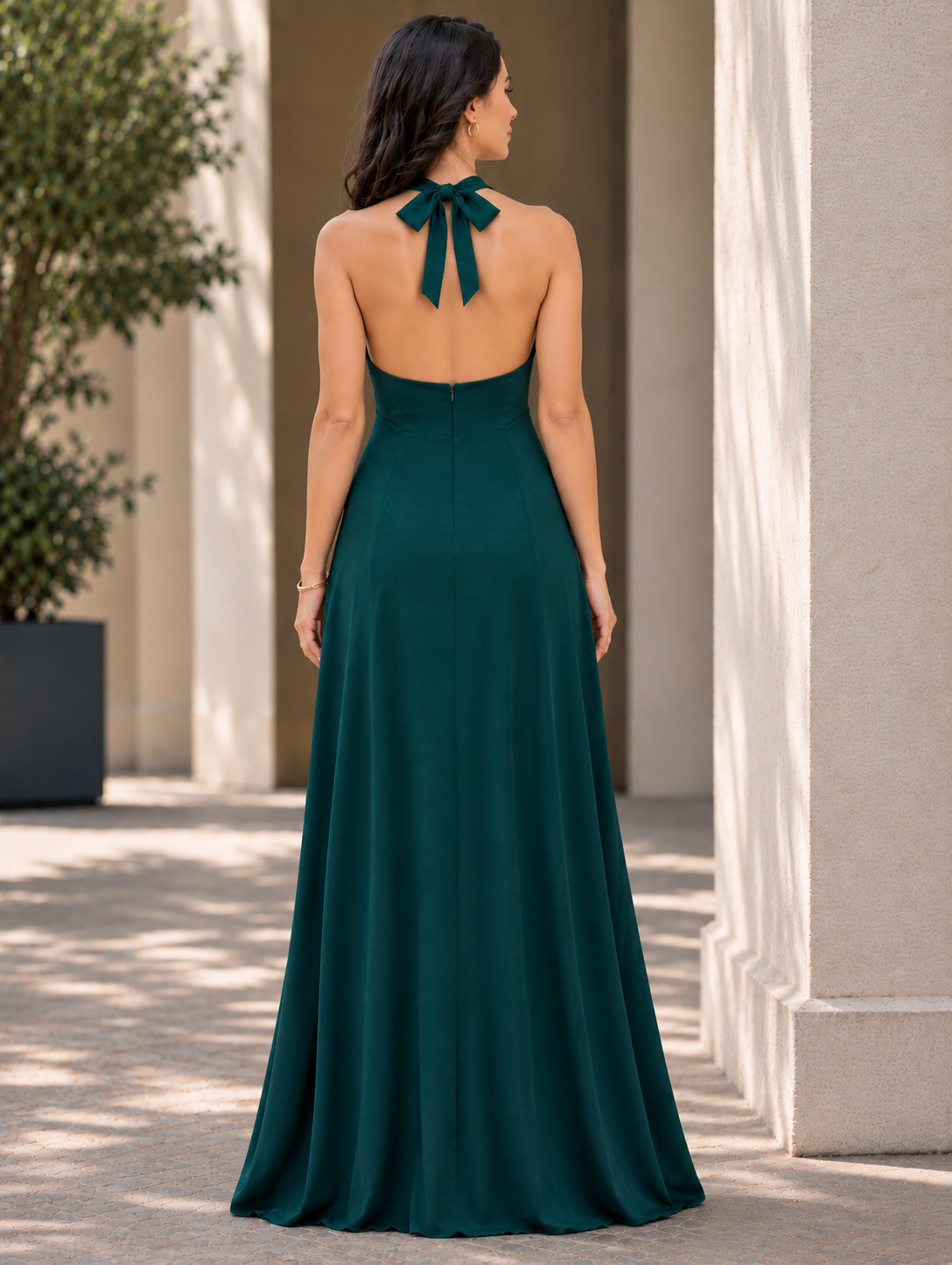 Teal Grace Dress