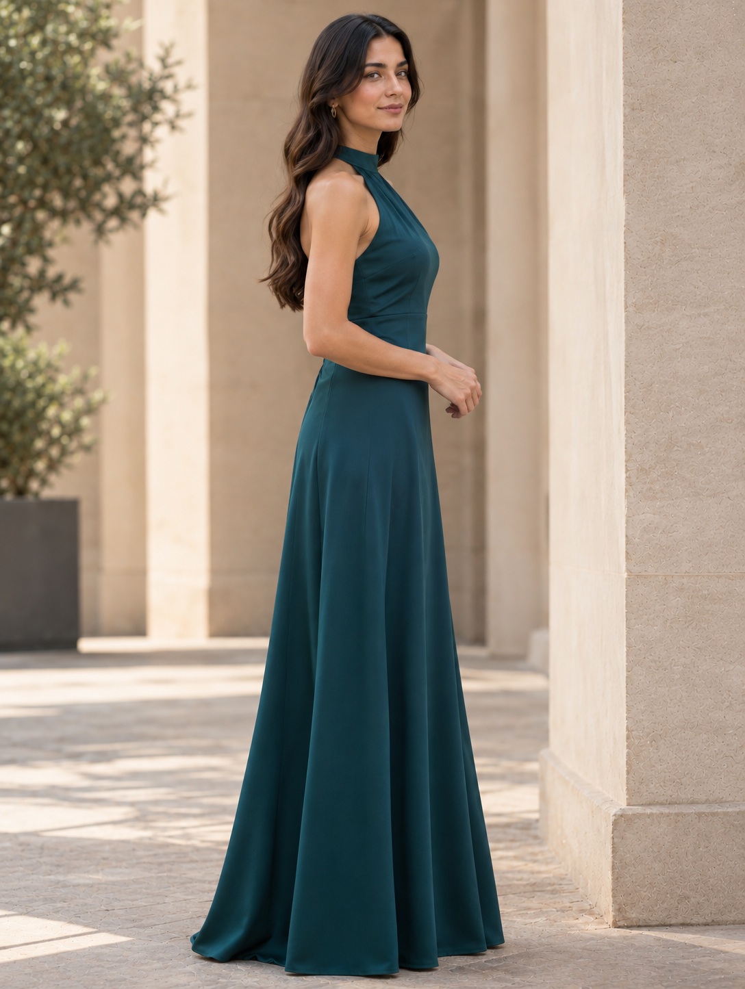 Teal Grace Dress