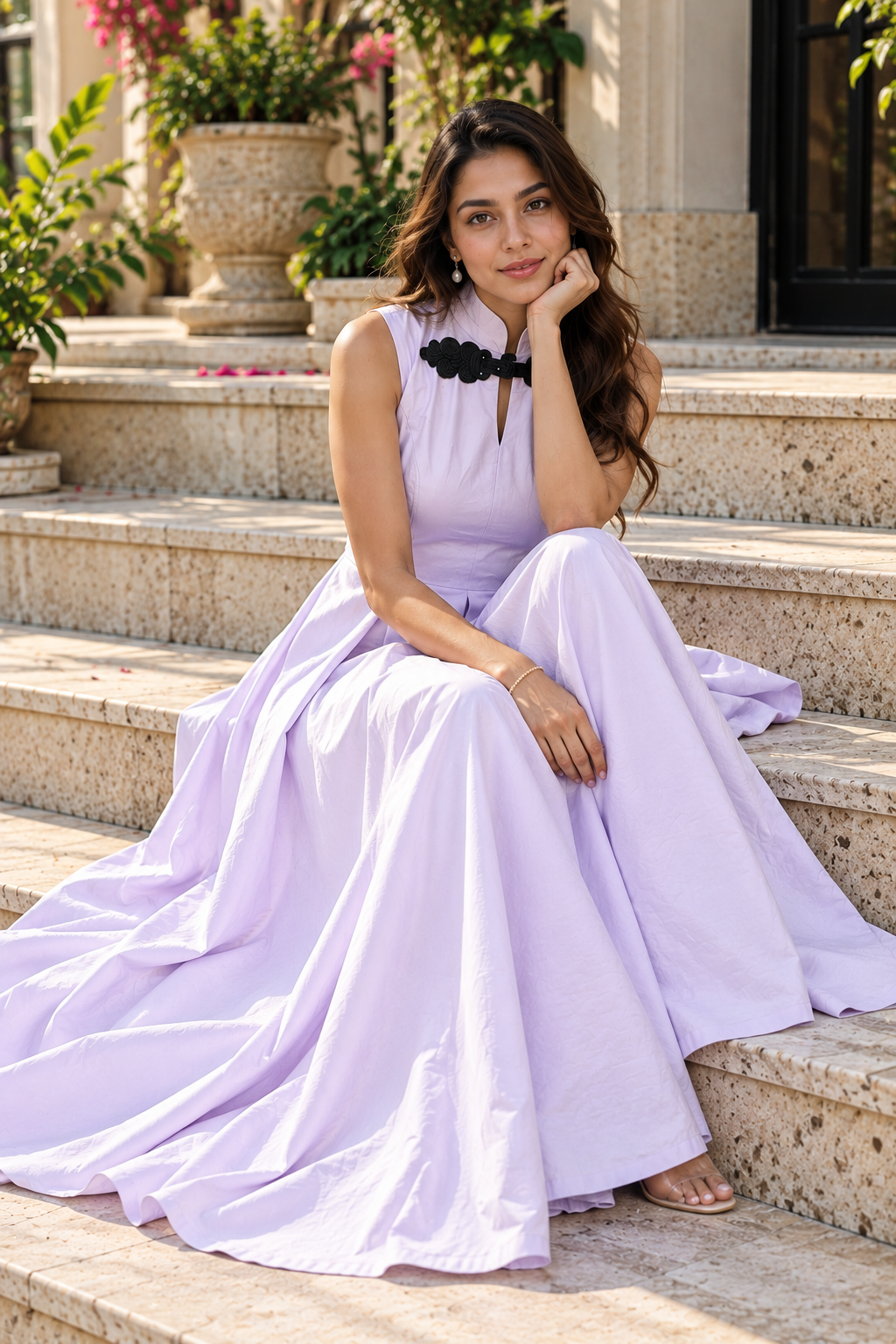 Lilac Elegance Dress
