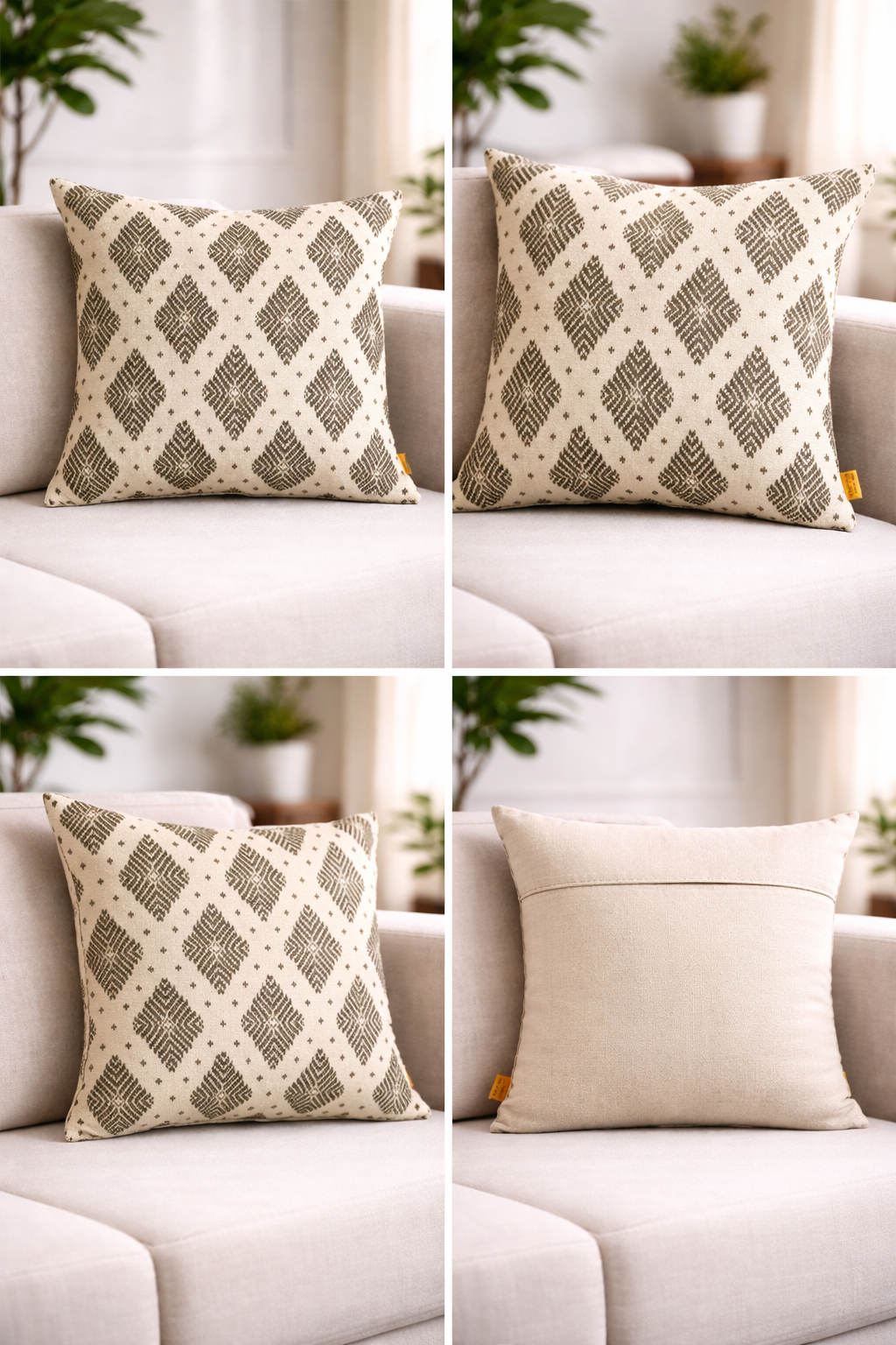 Interweave Ikat Cushion