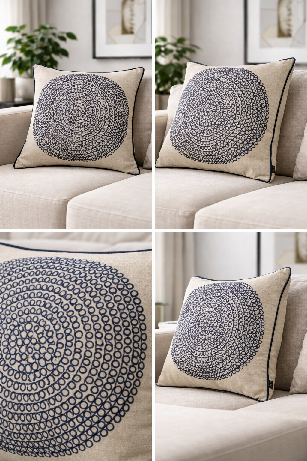 Circlet Beads Cushions