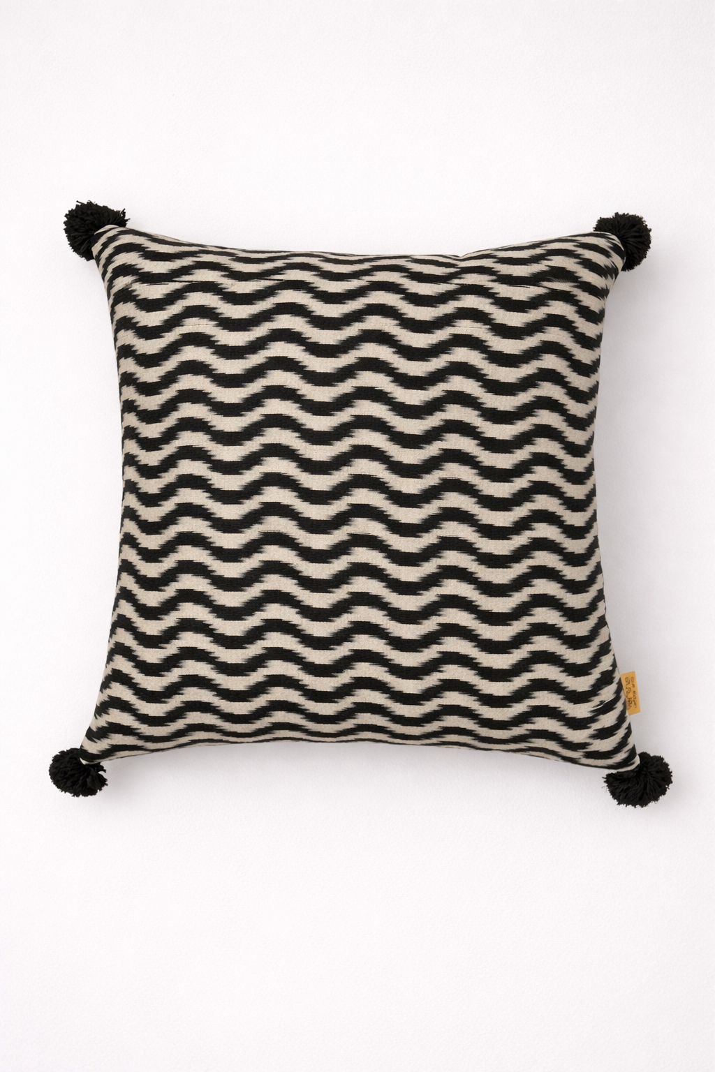 Wave Ikat Cushion