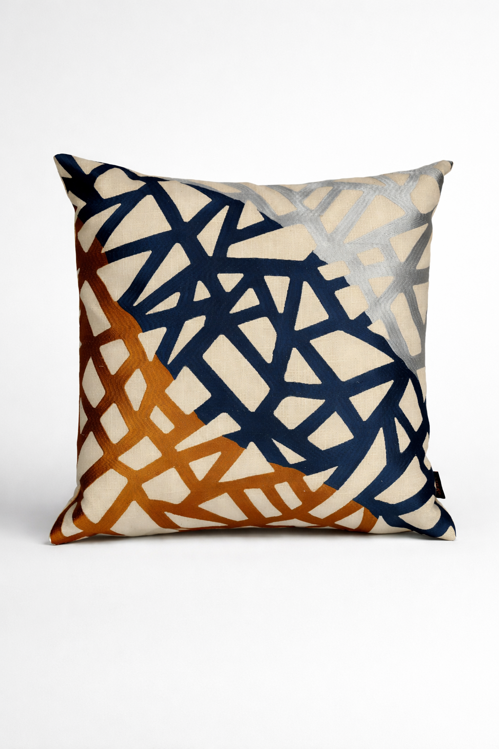 Tri Coral Cushion