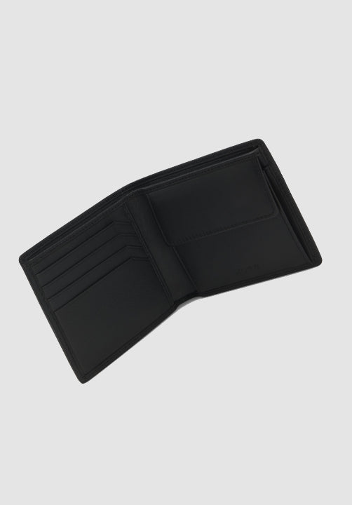 Classic Coin Bi-fold Leather Wallet