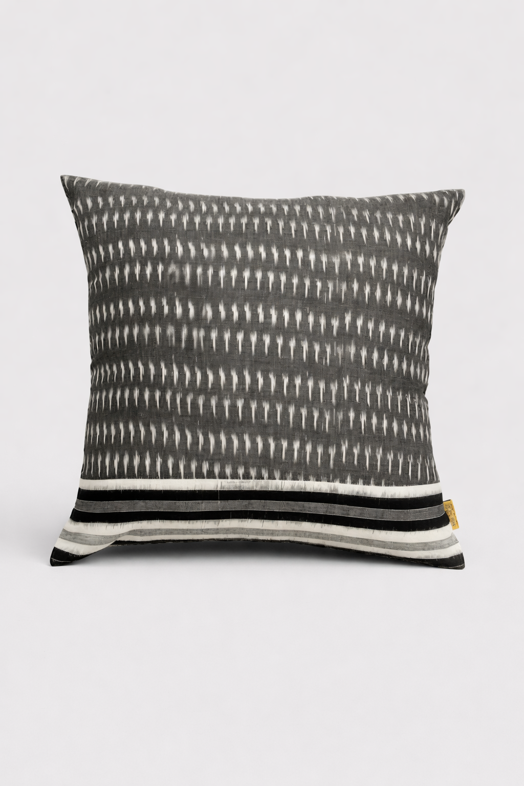 Stroke Ikat Cushion