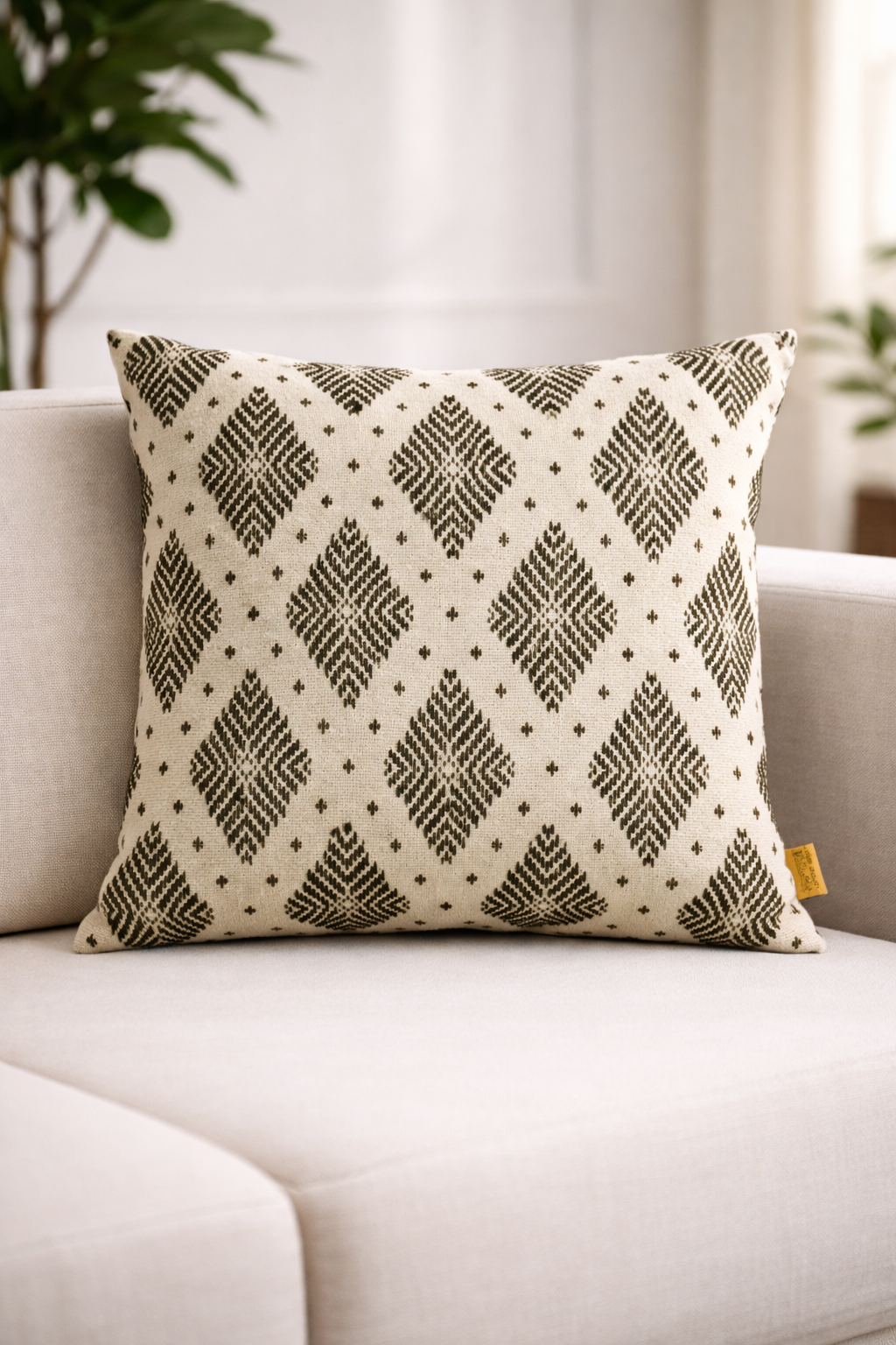 Interweave Ikat Cushion
