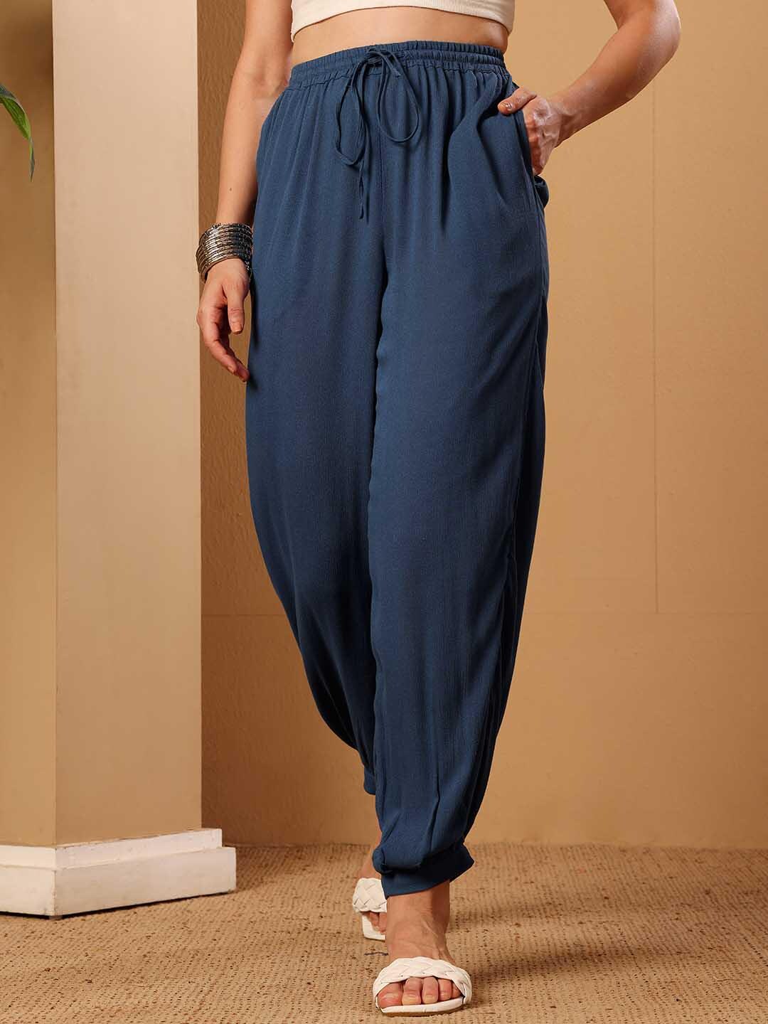 Teal Women's Viscose Pants