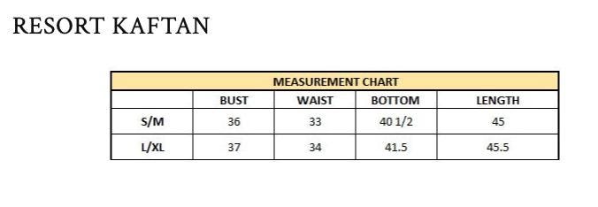 Royal Blue Beaded Kaftan