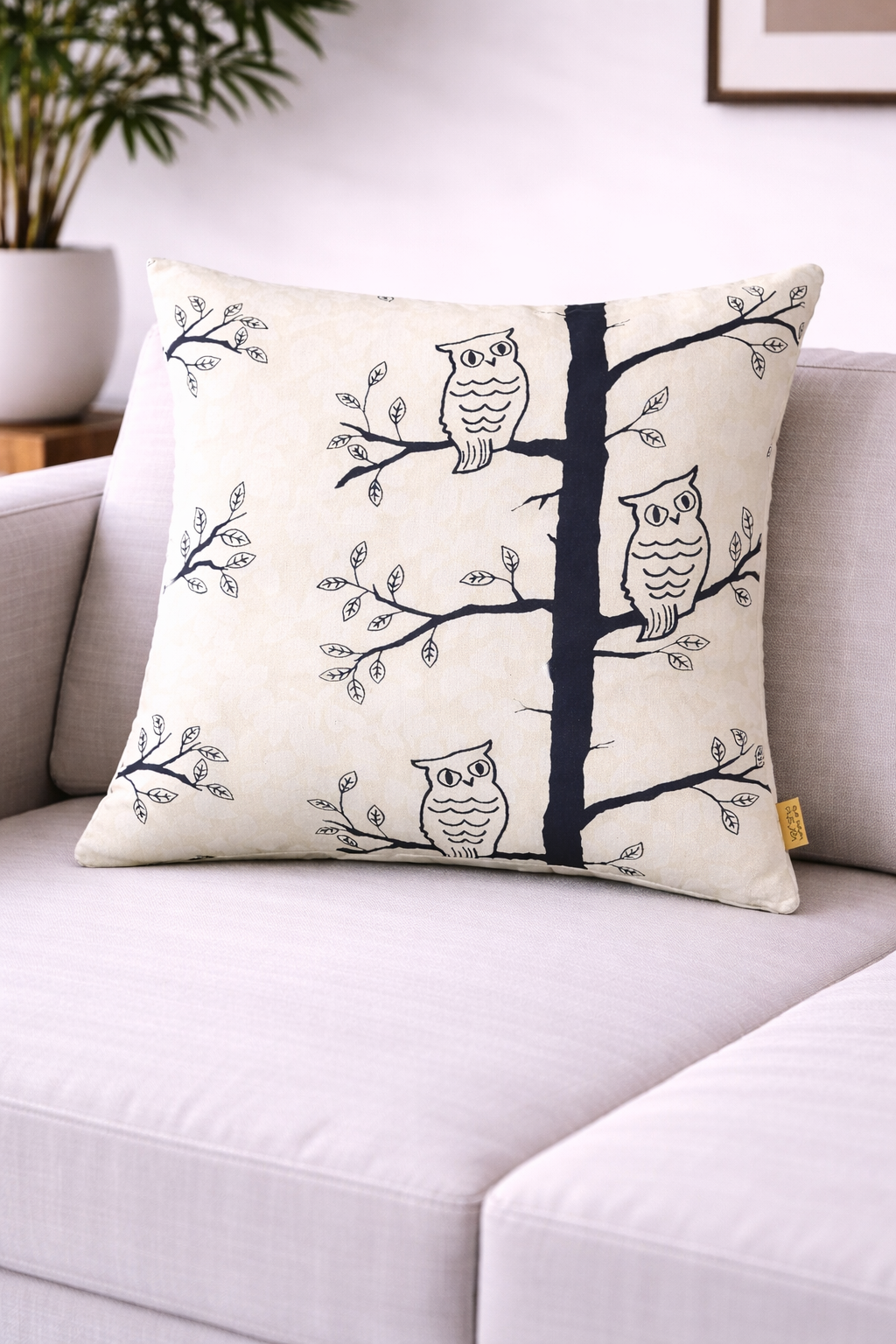 Tree Owl Cushion