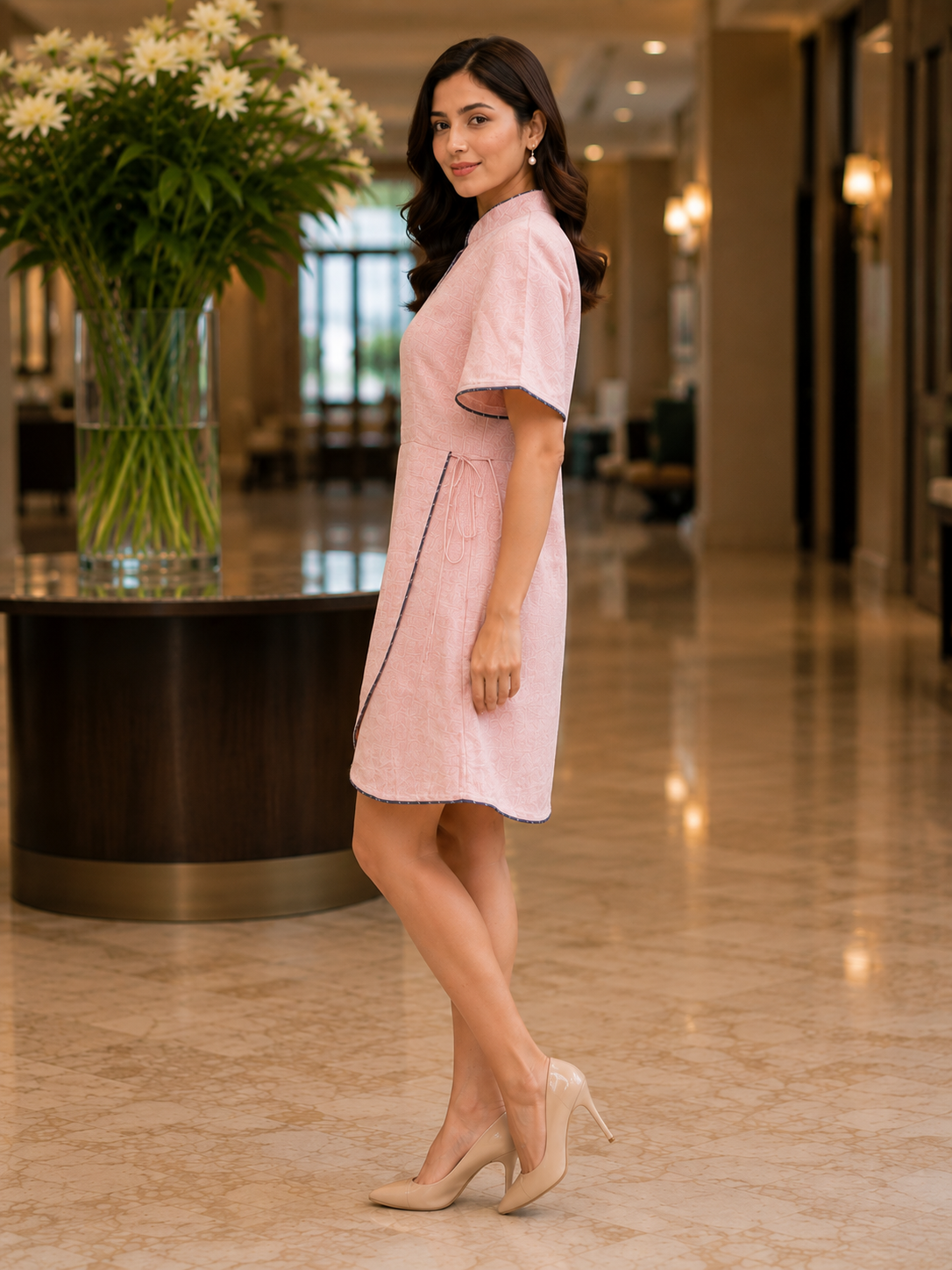 Serene Pink Dress